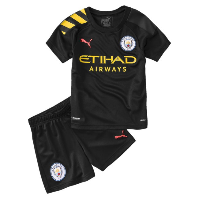 2019-2020 Man City Away Baby Kit (Your Name)-PitchVibe Kits